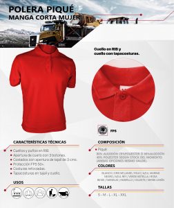 POLERA-PIQUE-MANGA-CORTA-MUJER