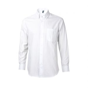 camisa oxford manga larga