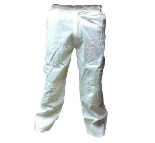 pantalon CARGO POPLIN blanco