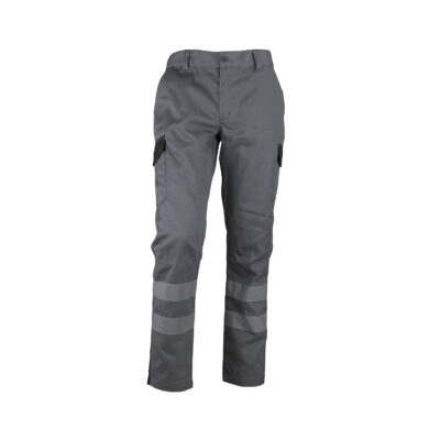 pantalon-cargo-gabardina-bicolor-ccinta-practical-line-100-poly-gris