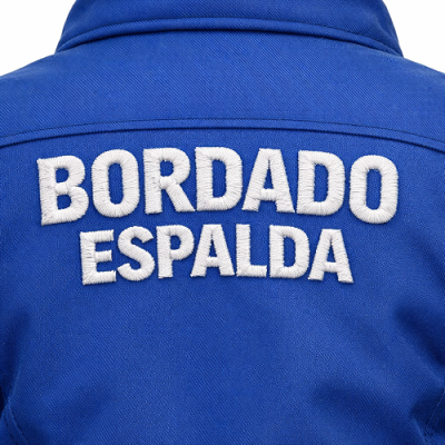 Bordado Logotipo Texto Espalda